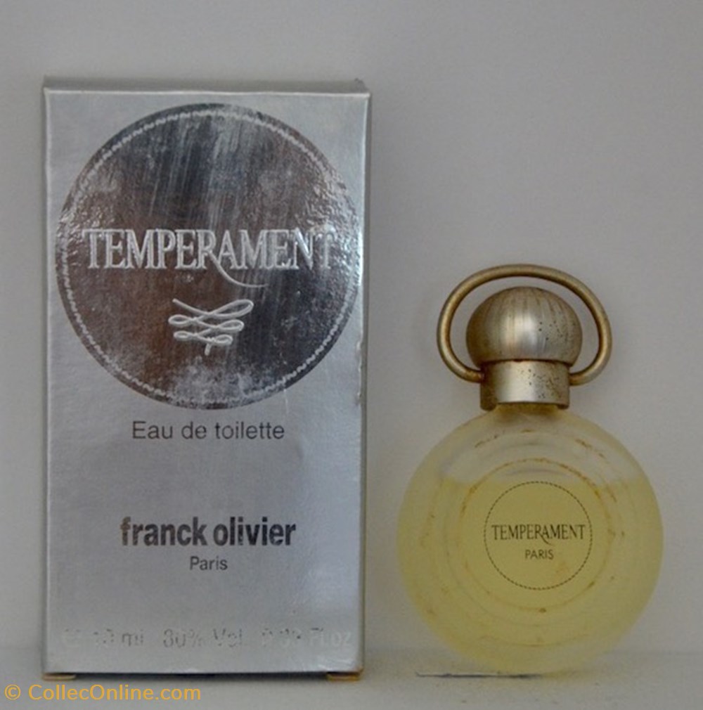 OLIVIER Franck - Temperament parfums beaute miniatures olivier franck temperament