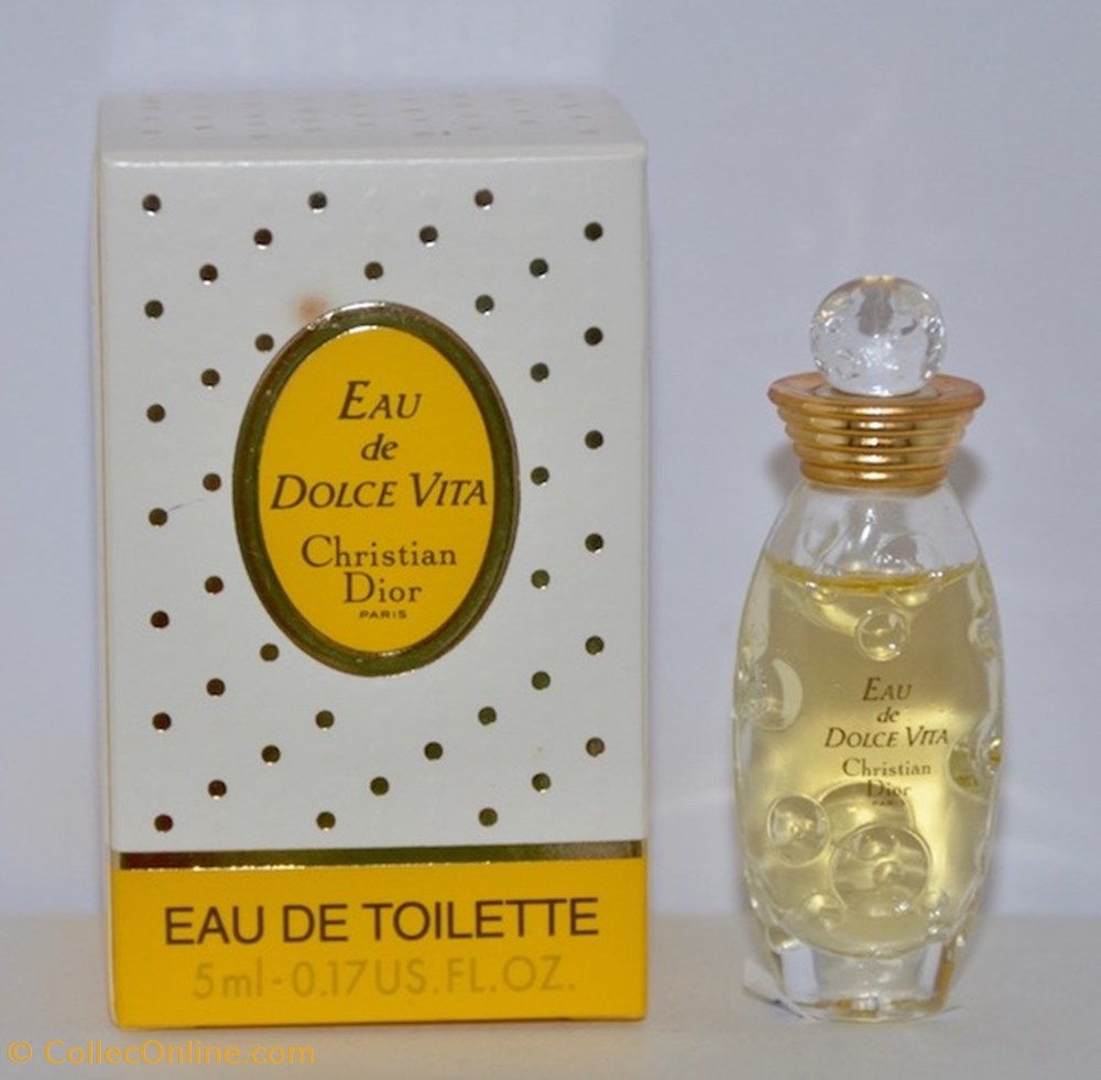 DIOR Christian - Eau de Dolce Vita parfums beaute miniatures dior christian eau de dolce vita