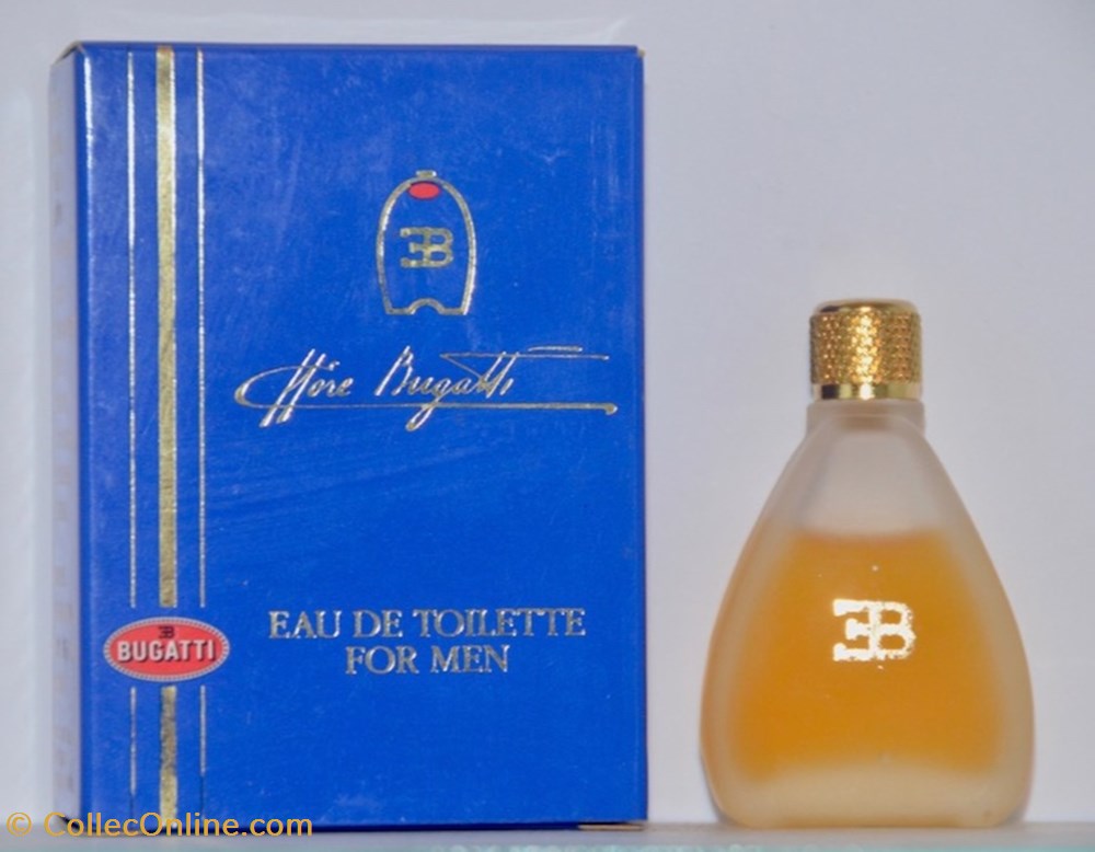 BUGATTI Ettore - Bugatti parfums beaute miniatures bugatti ettore bugatti