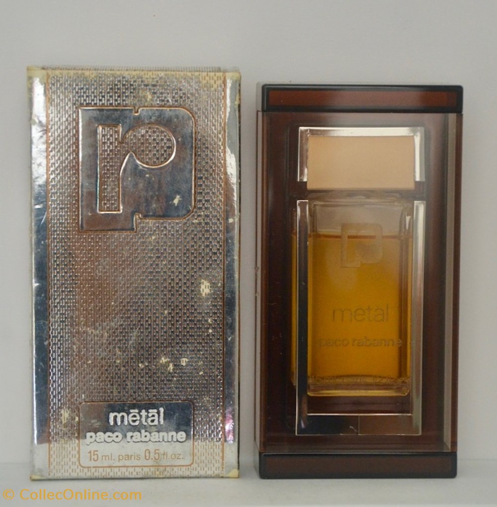 parfums beaute miniatures rabanne paco metal