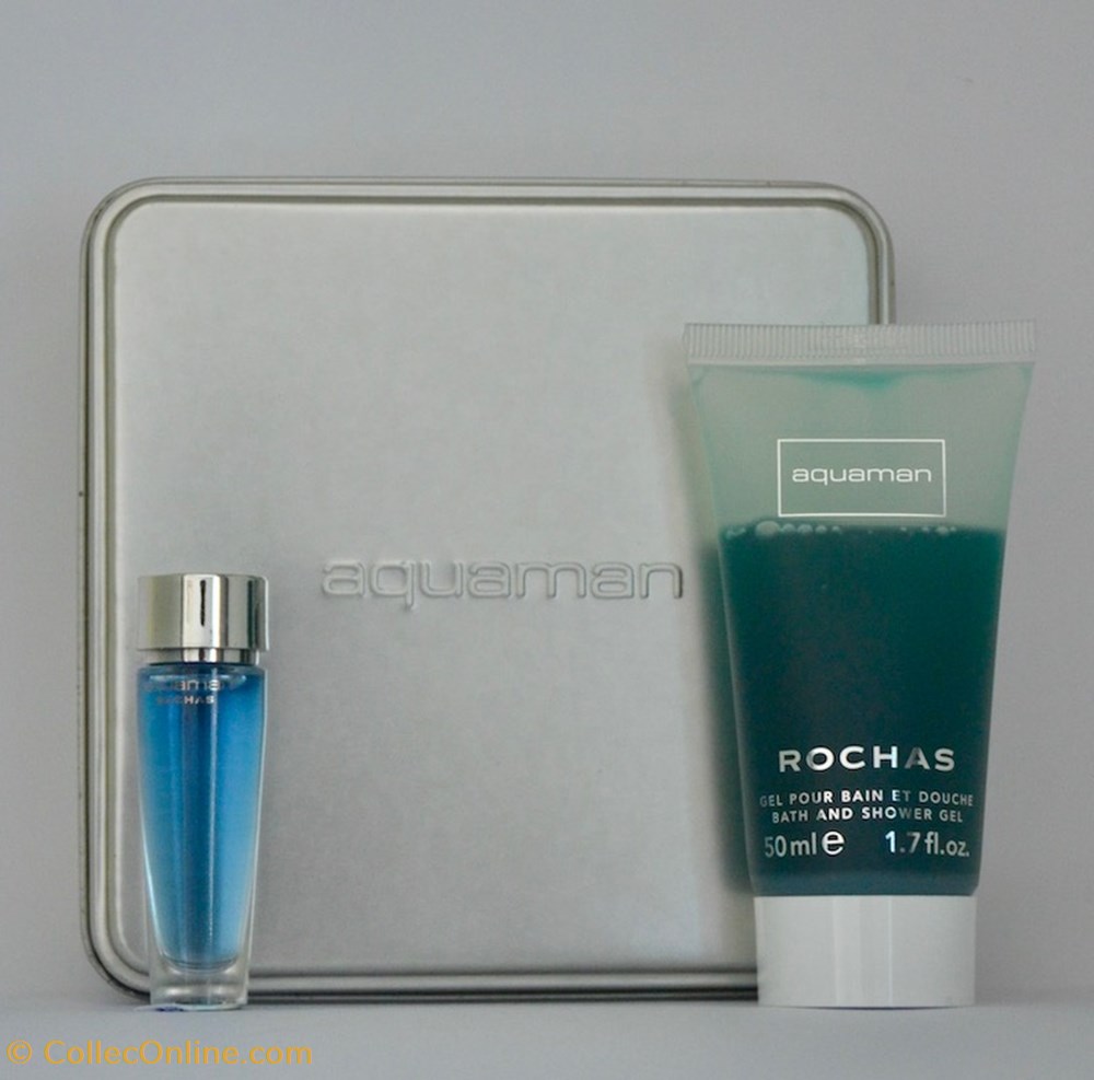 ROCHAS Marcel - Aquaman coffret parfums beaute miniatures rochas marcel aquaman coffret