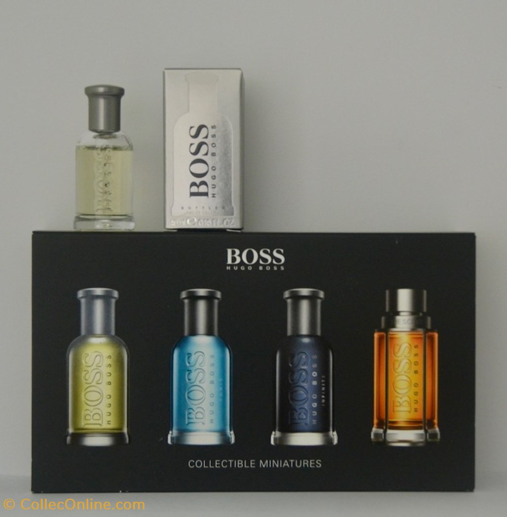 parfums beaute miniatures boss hugo boss coffret boss bottle