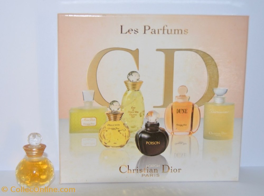 beaute miniatures dior christian coffret les parfums dolce vita