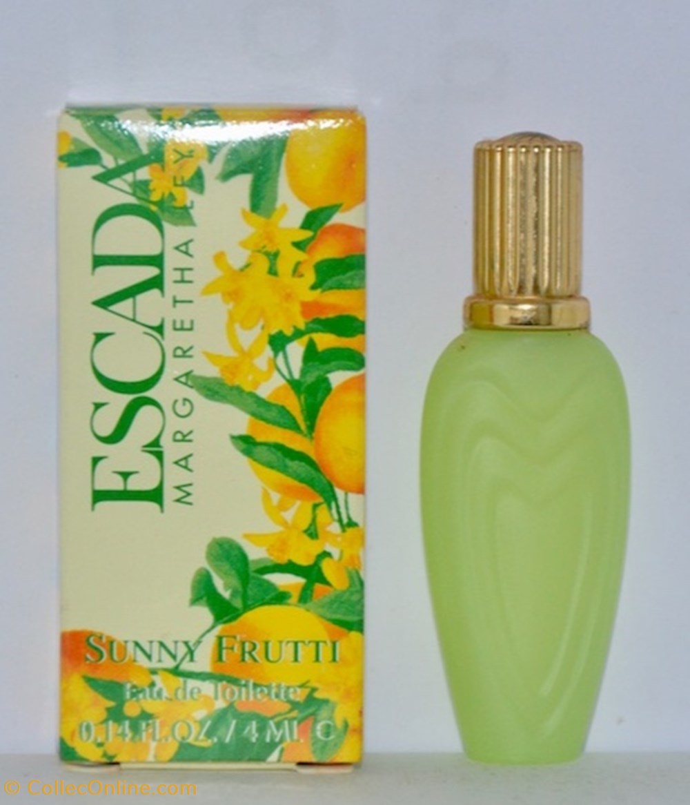 parfums beaute miniatures ley margaretha escada coffret les fleurs escada 2008 3 sunny frutti