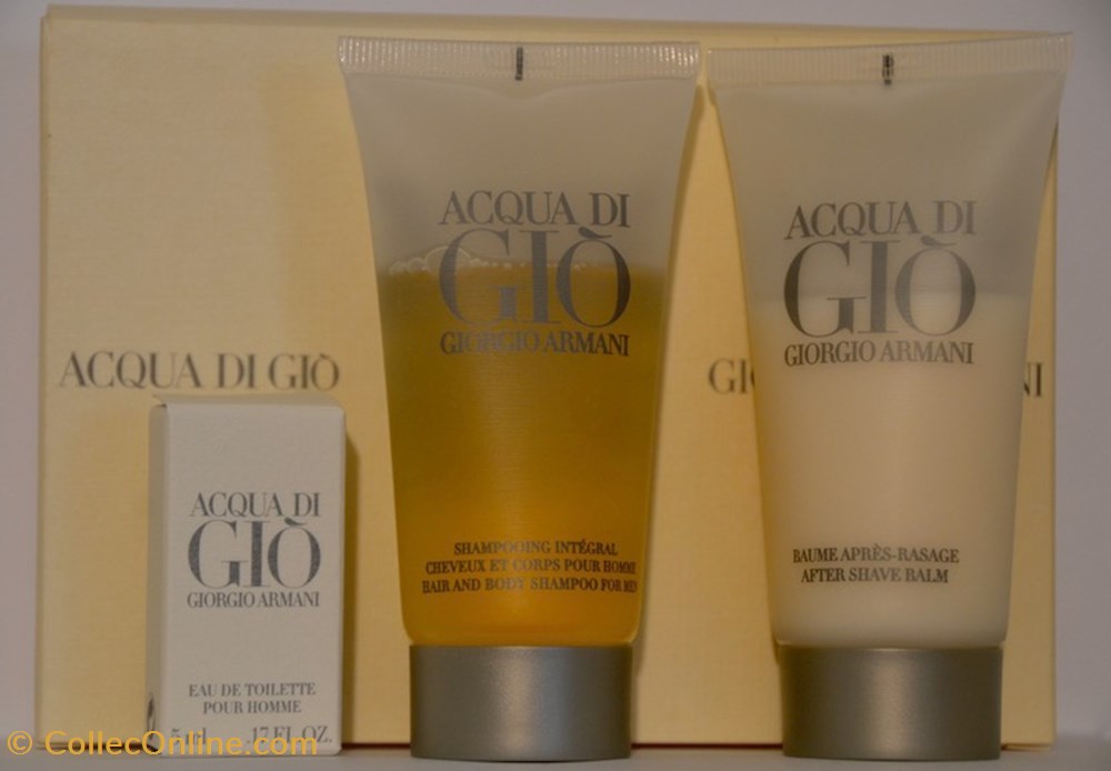 ARMANI Giorgio - Acqua Di Gio H coffret parfums beaute miniatures armani giorgio acqua di gio h coffret