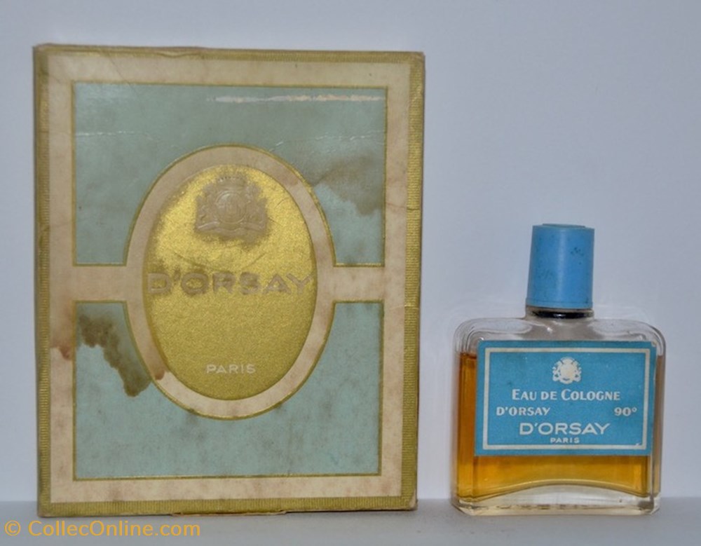 ORSAY d' - Etiquette bleue parfums beaute miniatures orsay etiquette bleue