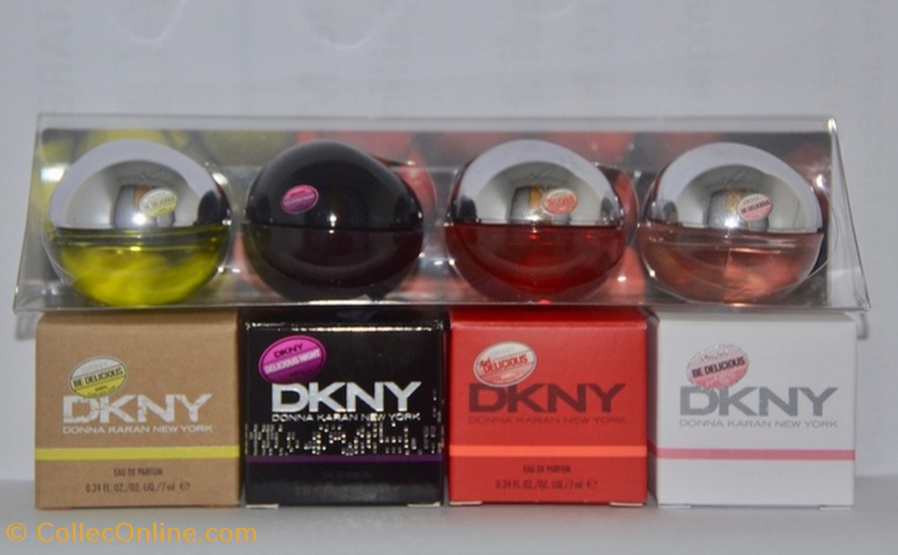 parfums beaute miniatures karan donna dkny special travel edition coffret be delicious