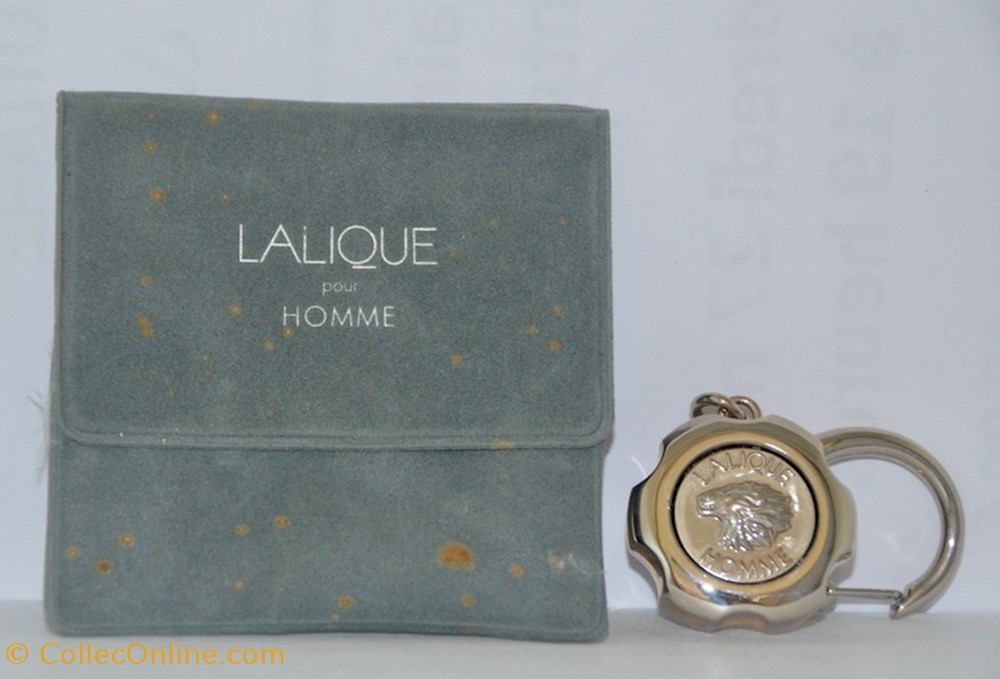 parfums beaute miniatures lalique rene lalique homme porte cles
