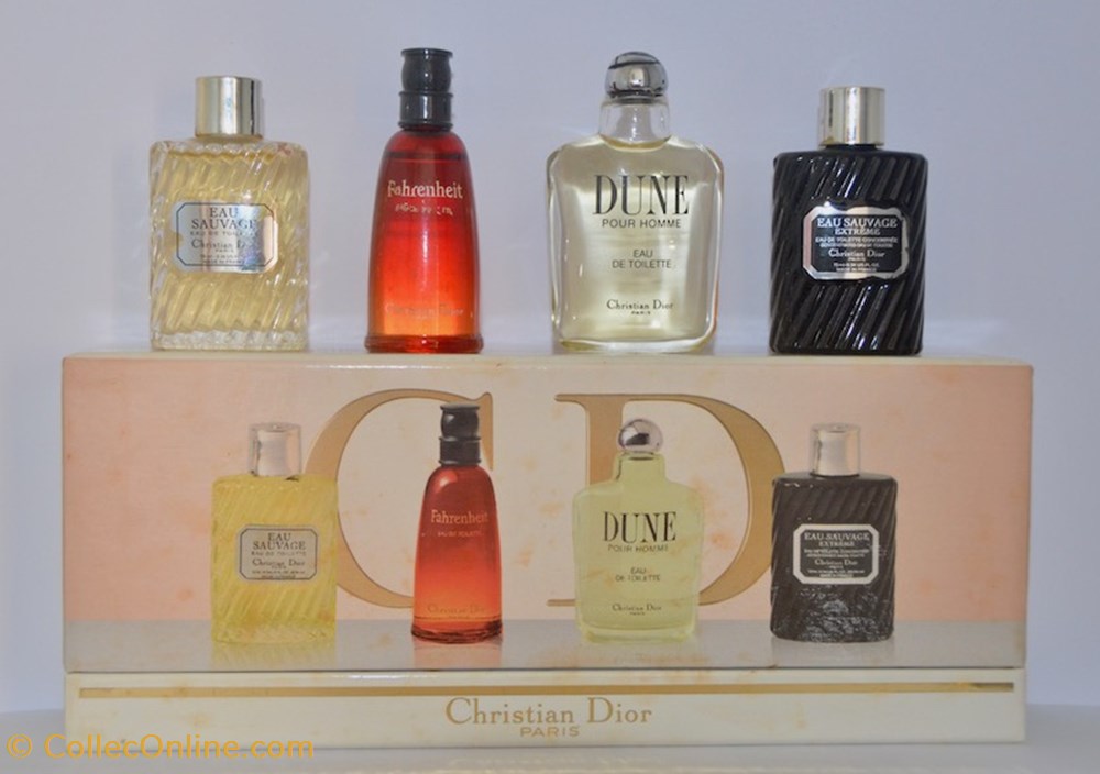 DIOR Christian - Coffret La Collection Homme - Dune parfums beaute miniatures dior christian coffret la collection homme dune