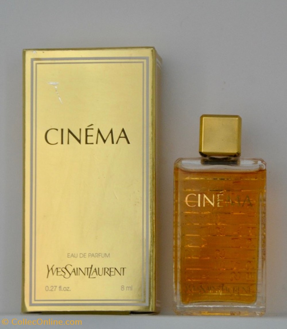 SAINT-LAURENT Yves - Cinéma parfums beaute miniatures saint laurent yves cinema