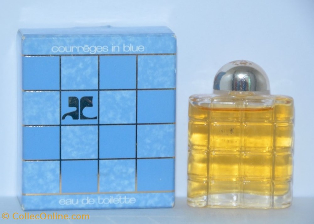 COURREGES André - In Blue parfums beaute miniatures courreges andre in blue