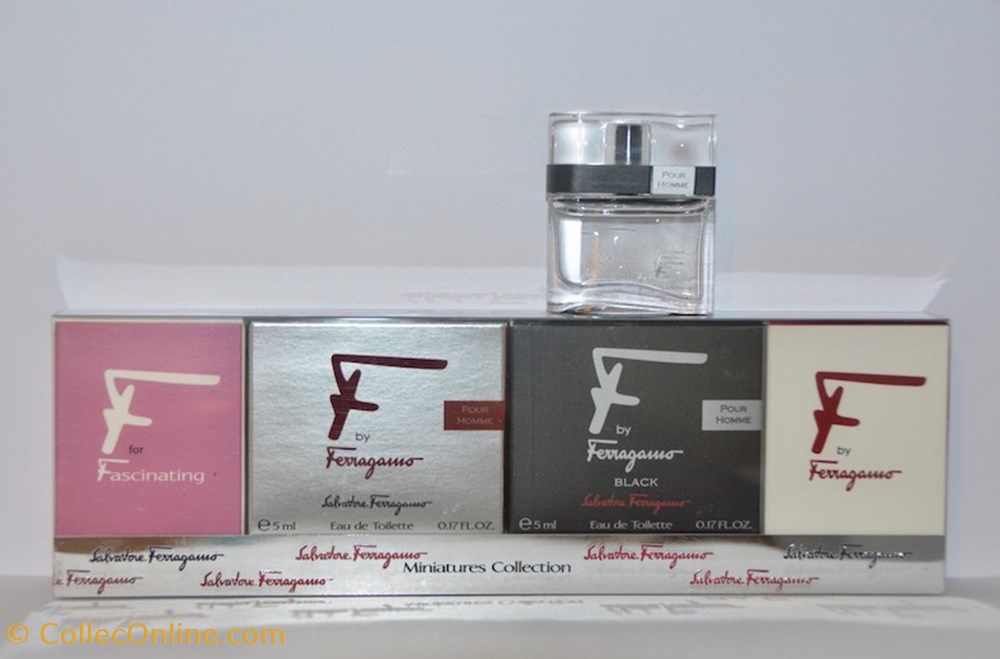 FERRAGAMO Salvatore - F by Ferragamo Black H parfums beaute miniatures ferragamo salvatore f by ferragamo black h