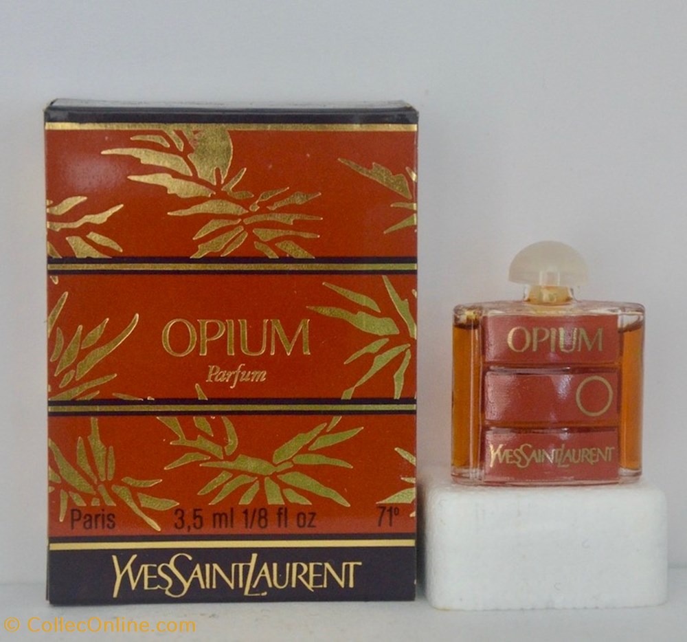 SAINT-LAURENT Yves - Opium parfums beaute miniatures saint laurent yves opium