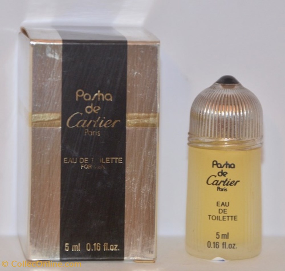 CARTIER - Pasha parfums beaute miniatures cartier pasha