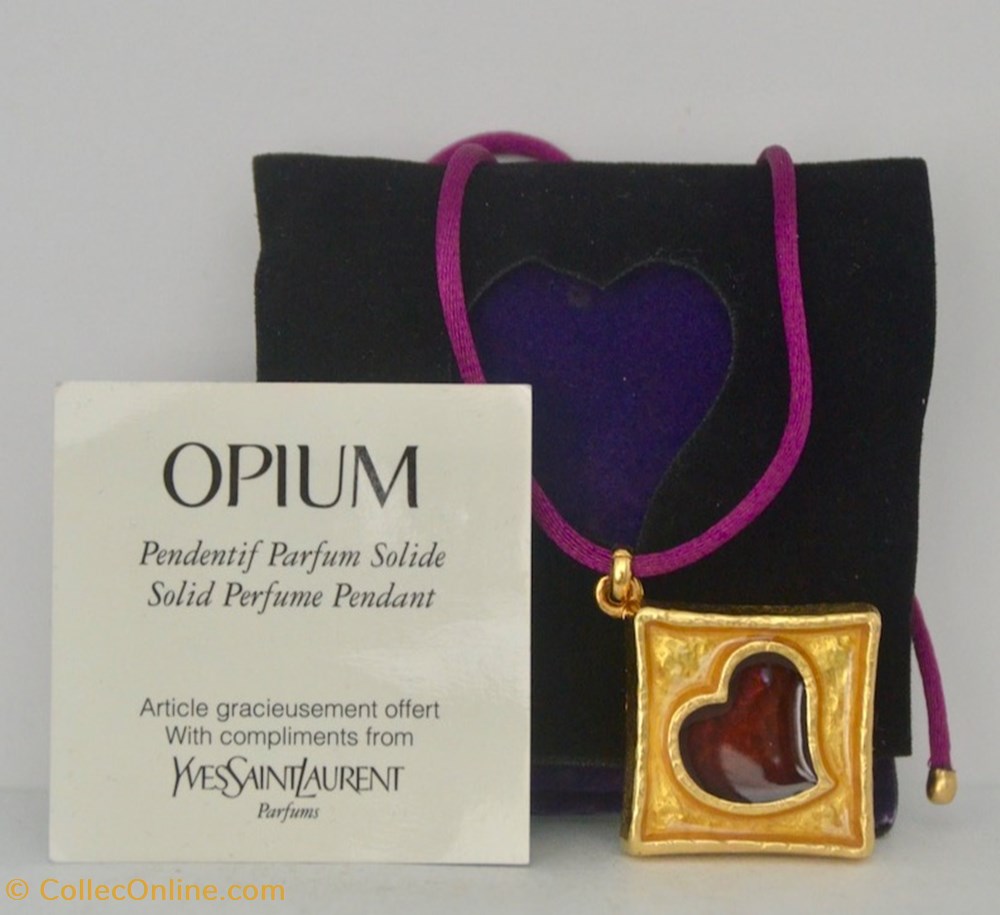 SAINT-LAURENT Yves - Opium Pendentif Parfum solide parfums beaute miniatures saint laurent yves opium pendentif parfum solide