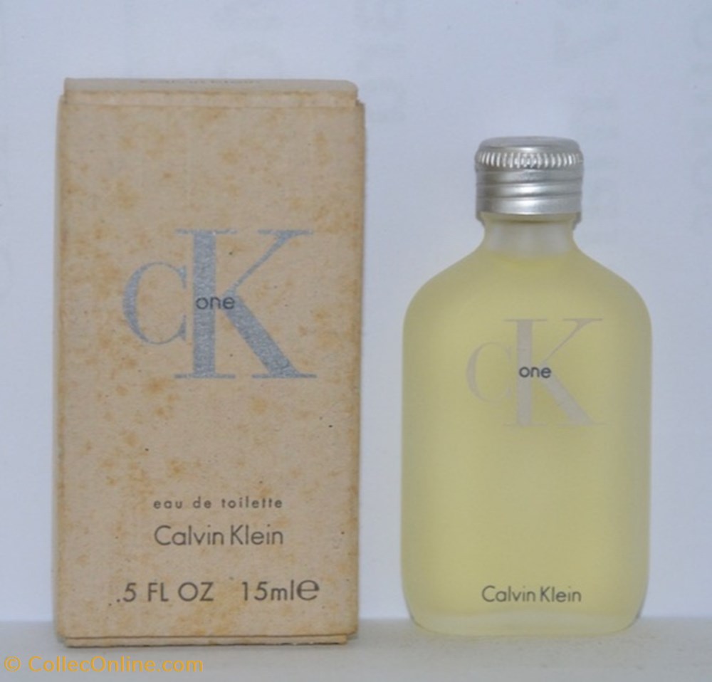 parfums beaute miniatures klein calvin c k one