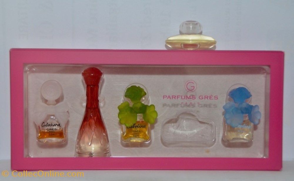 beaute miniatures gres alix coffret parfums gres caline