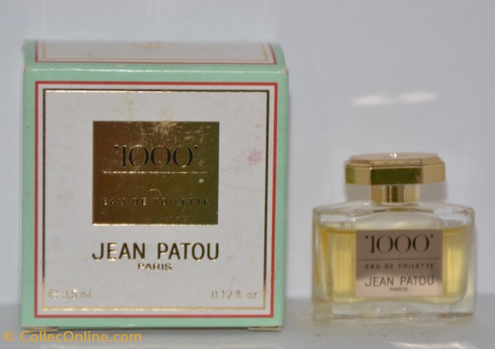 parfums beaute miniatures patou jean 1000