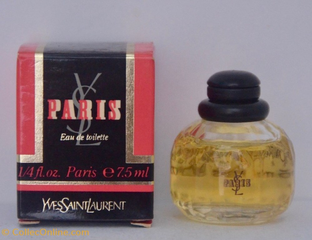 SAINT-LAURENT Yves - Paris parfums beaute miniatures saint laurent yves paris