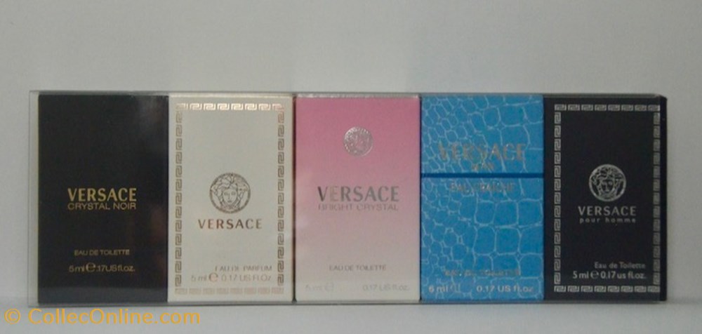 VERSACE Gianni - Coffret Miniatures Collection - Bright Crystal 2 parfums beaute versace gianni coffret miniatures collection bright crystal