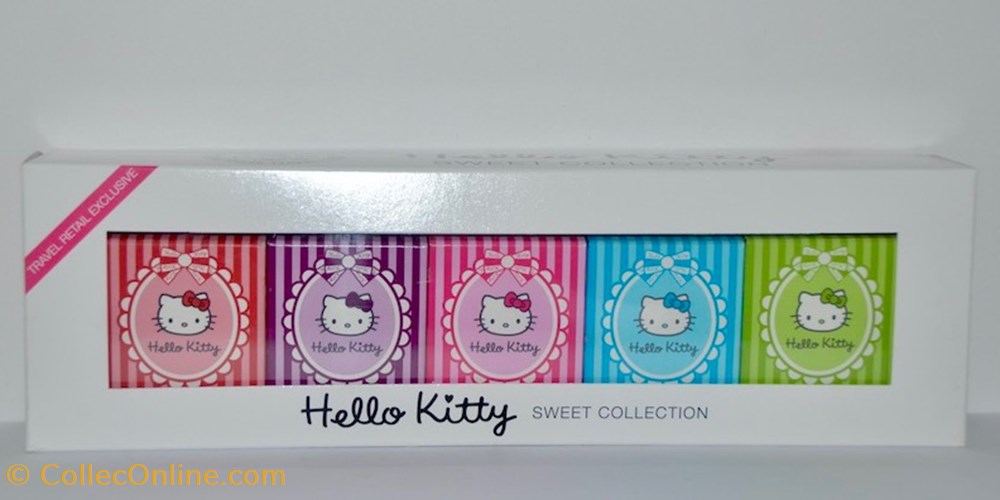 SANRIO - Hello Kitty - Coffret Sweet Collection - Yum My Rouge 2 parfums beaute miniatures sanrio hello kitty coffret sweet collection yum my rouge