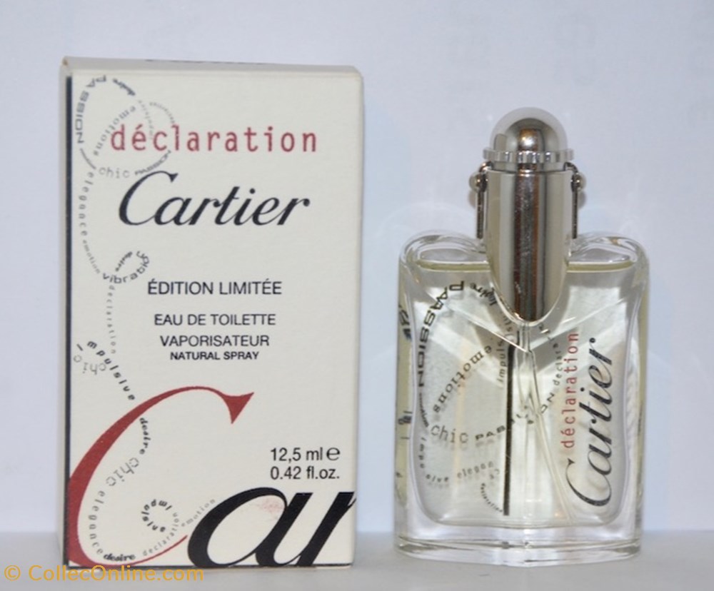 CARTIER - Déclaration Edition Limitée parfums beaute miniatures cartier declaration edition limitee