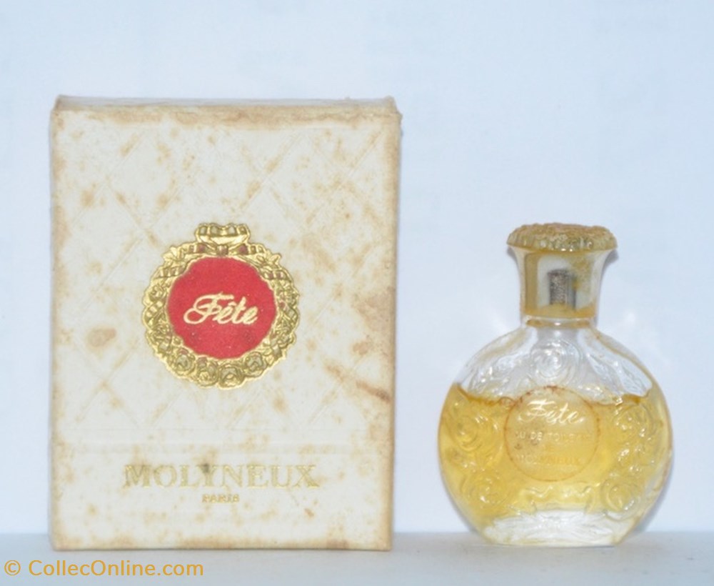 MOLYNEUX - Fête parfums beaute miniatures molyneux fete