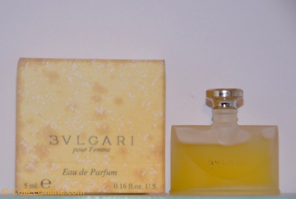 parfums beaute miniatures bvlgari bulgari pour femme