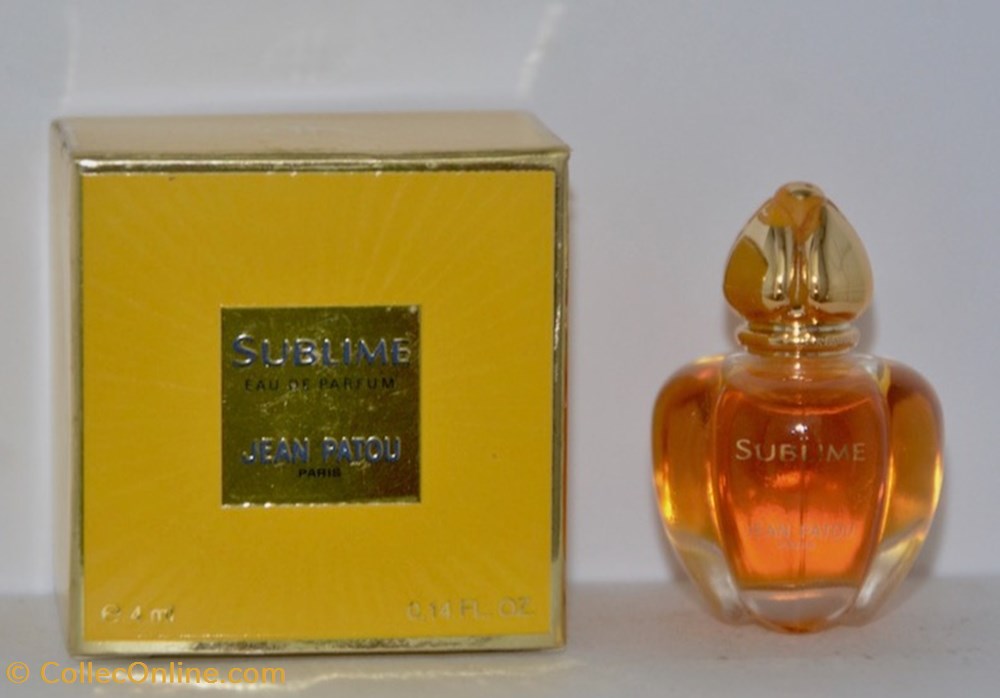 PATOU JEAN - Sublime parfums beaute miniatures patou jean sublime