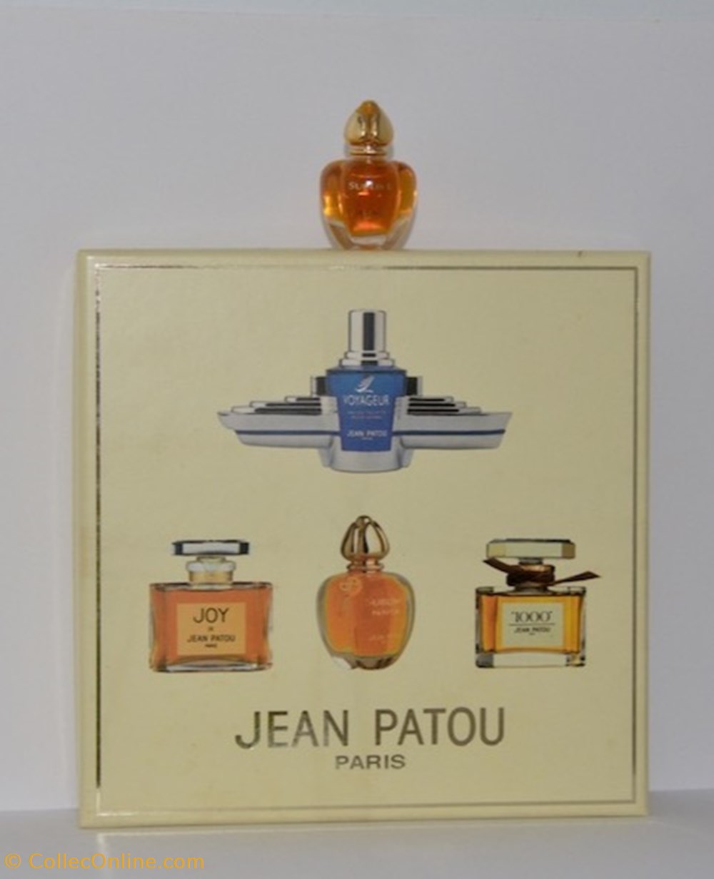 parfums beaute miniatures patou jean coffret jean patou sublime