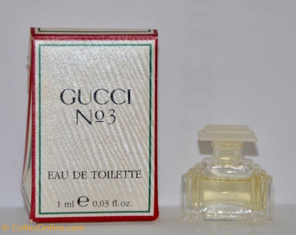 GUCCI - Gucci N° 3 parfums beaute miniatures gucci gucci n 3