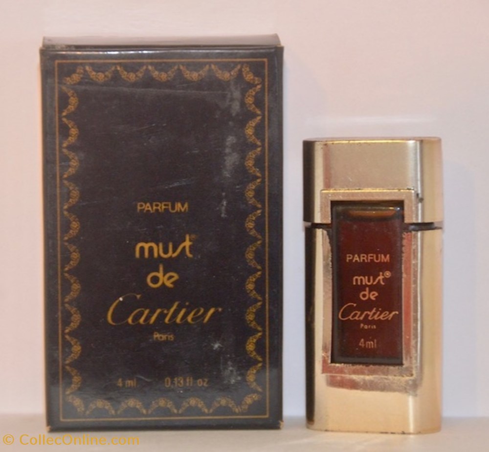 CARTIER - Must parfums beaute miniatures cartier must