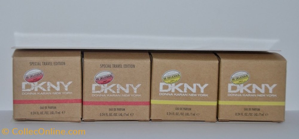 parfums beaute miniatures karan donna dkny special travel edition coffret pink delicious pink delicious
