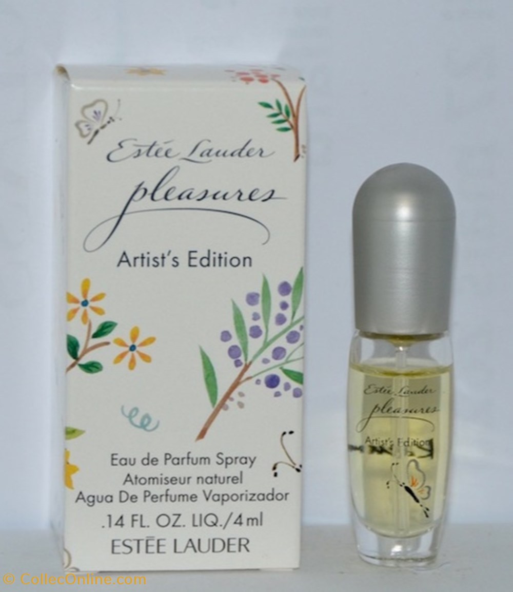 LAUDER Estée - The Best of Pleasures - Pleasures Artist's Edition parfums beaute miniatures lauder estee the best of pleasures pleasures artist s edition