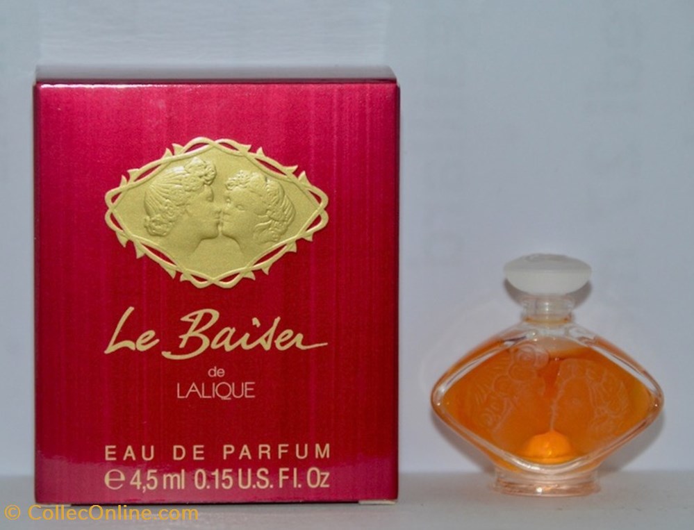 LALIQUE René - Le Baiser parfums beaute miniatures lalique rene le baiser