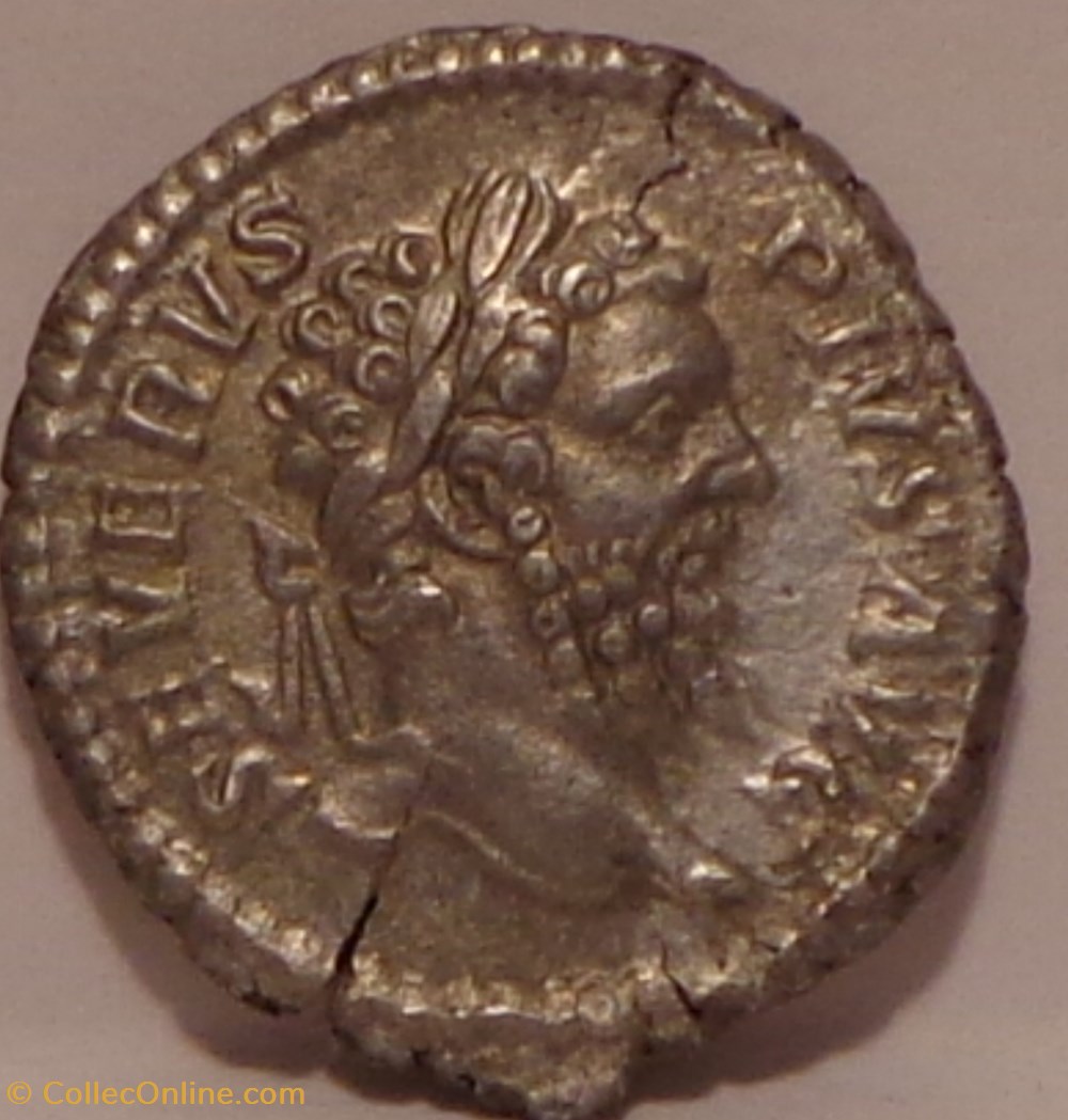 monnaies antiquite av jc a ap romaines provinciales denier septime severe