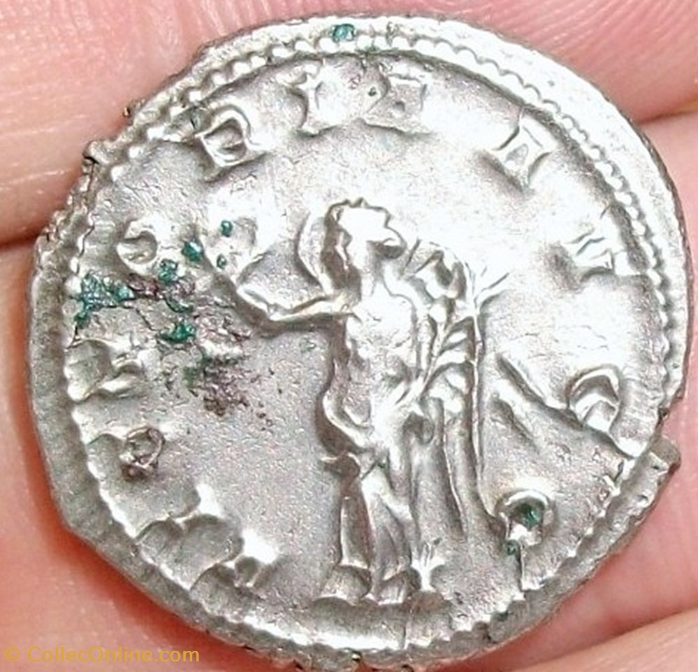 monnaies antiquite av jc ap romaines provinciales antoninien trebonien galle