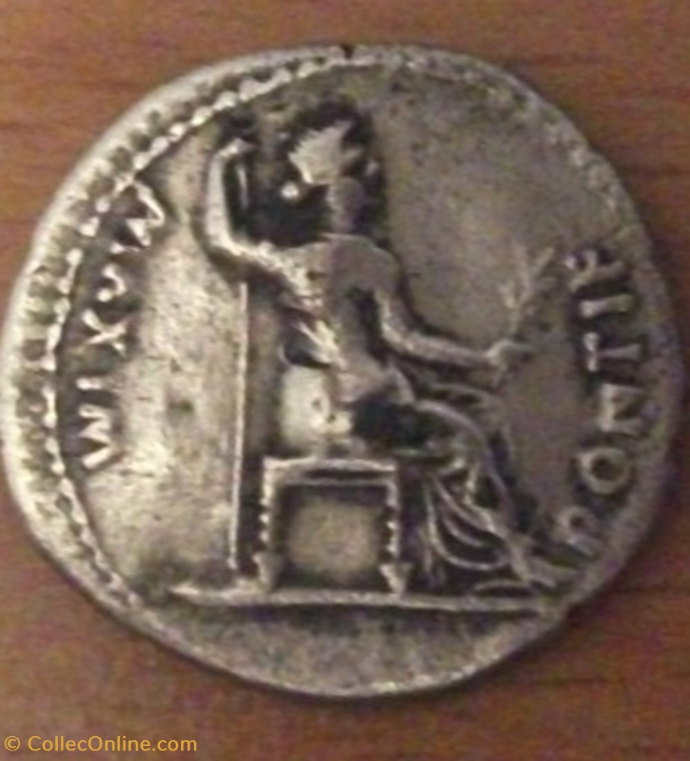 monnaies antiquite av jc a ap romaines provinciales denier fourre tibere