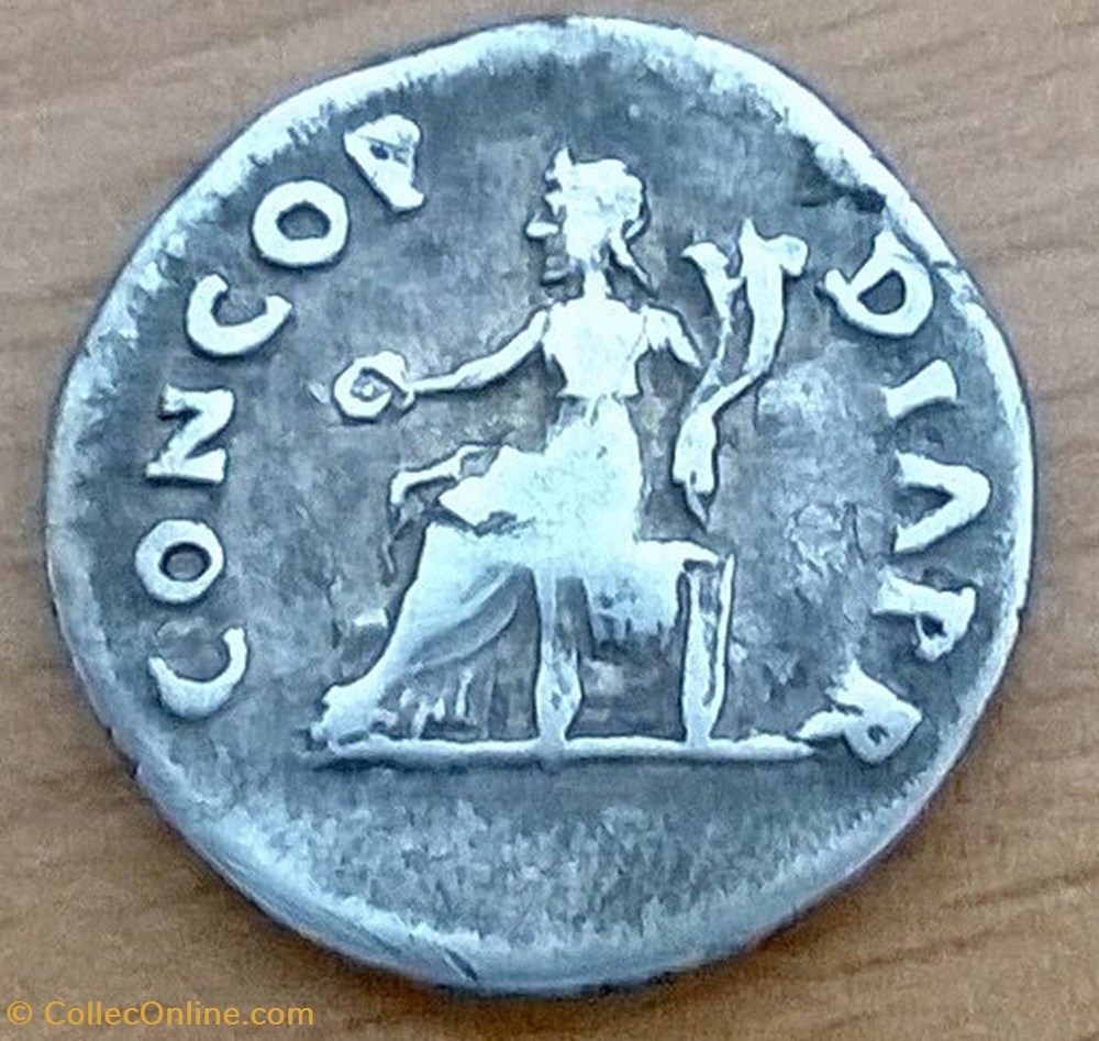 monnaies antiquite av jc a ap romaines provinciales denier vitellius