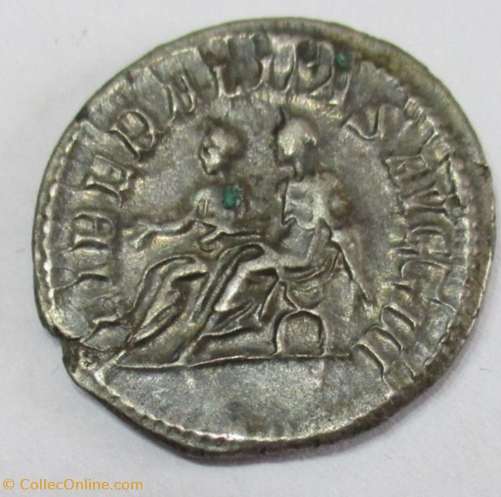 Antoninien Philippe II monnaies antiquite av jc ap romaines provinciales antoninien philippe ii