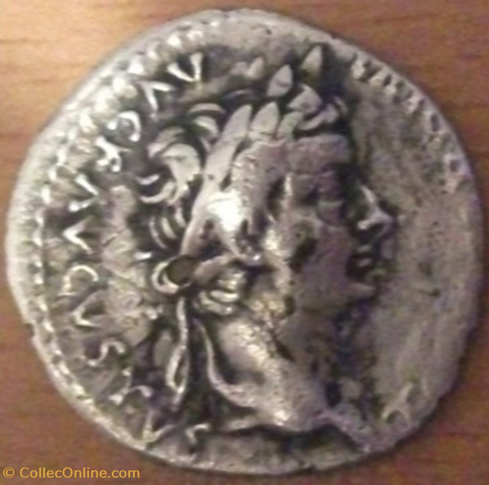 monnaies antiquite av jc a ap romaines provinciales denier fourre tibere