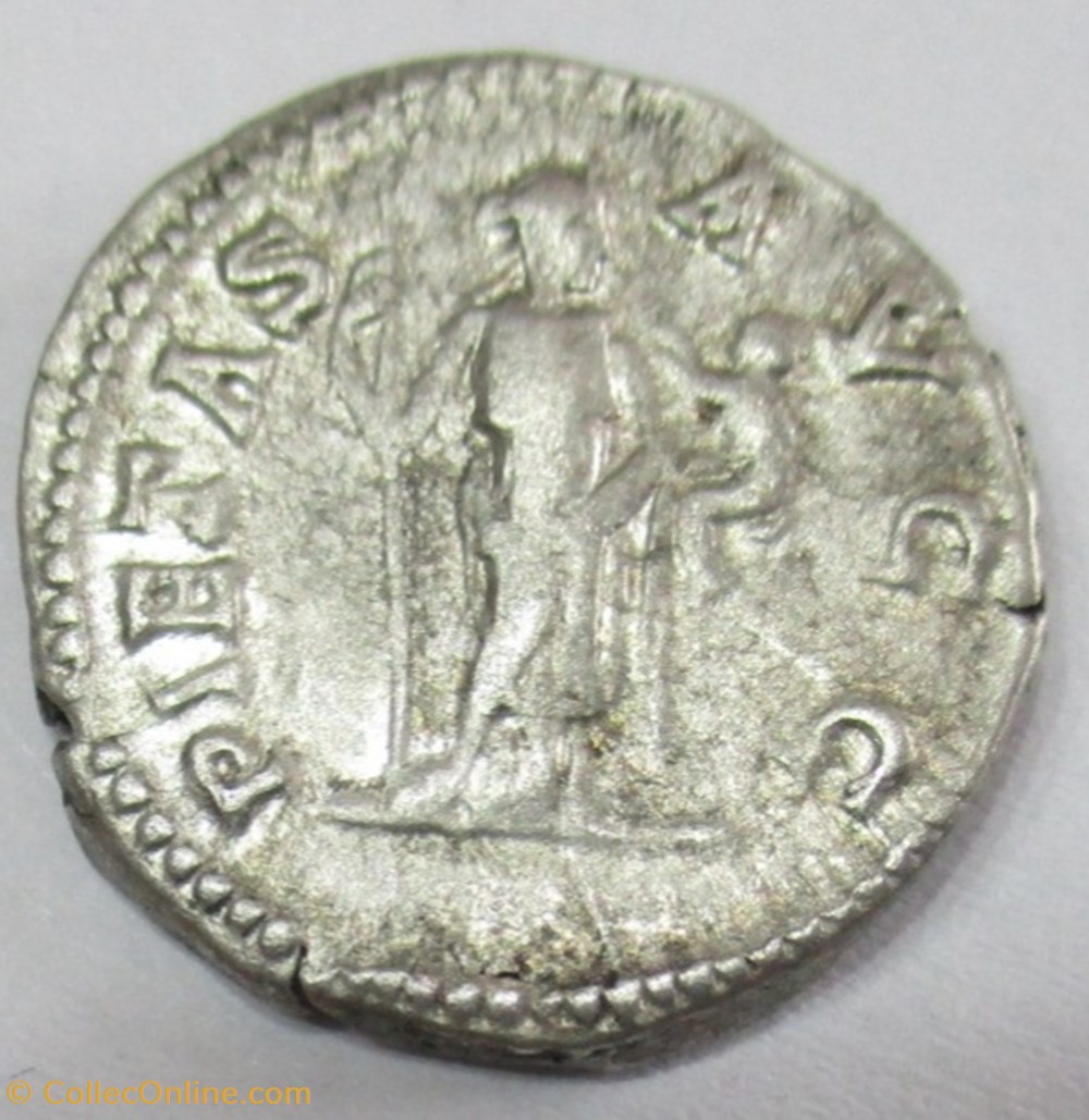 monnaies antiquite av jc ap romaines provinciales denier plautille
