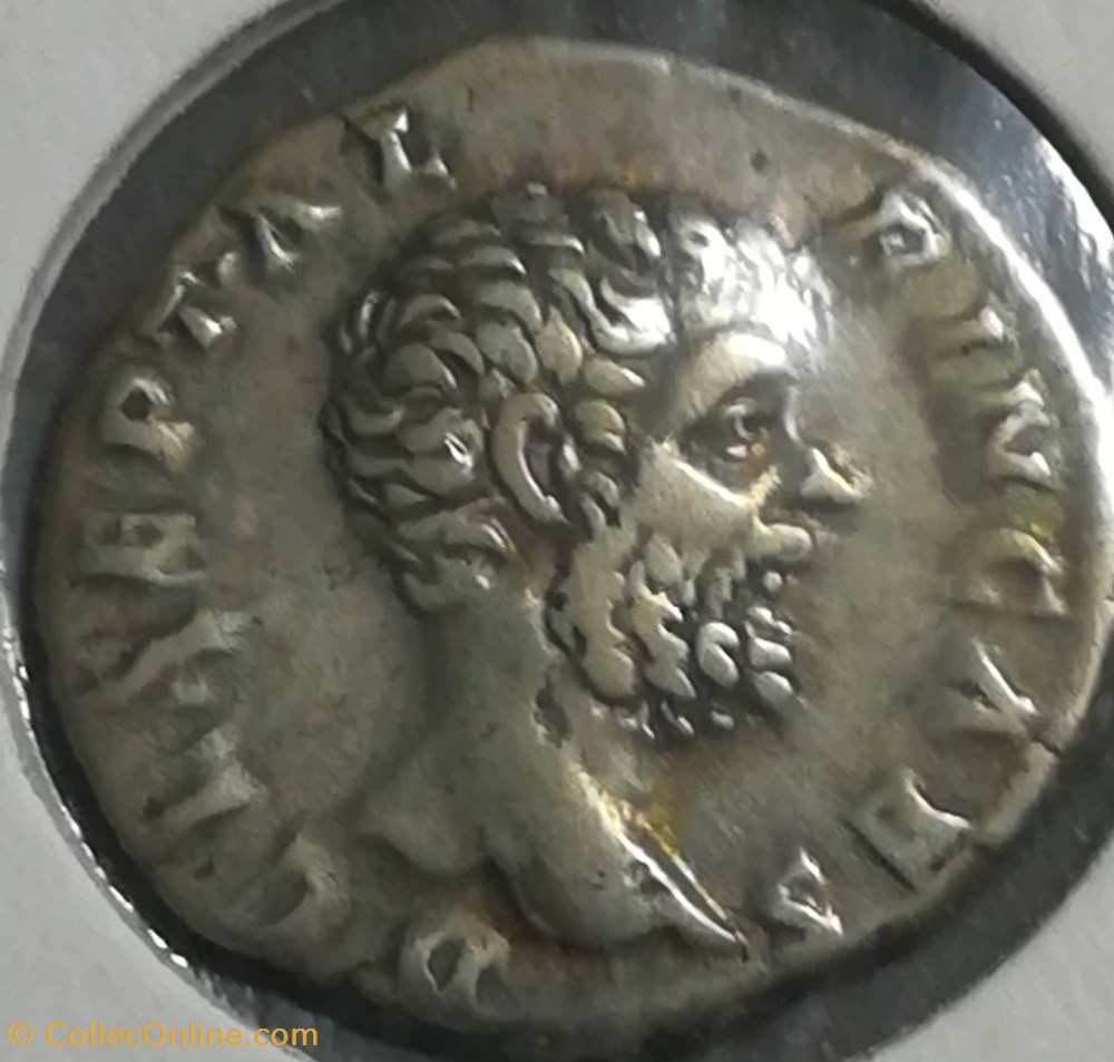 monnaies antiquite av jc ap romaines provinciales denier albin