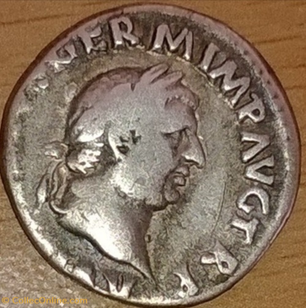 monnaies antiquite av jc a ap romaines provinciales denier vitellius
