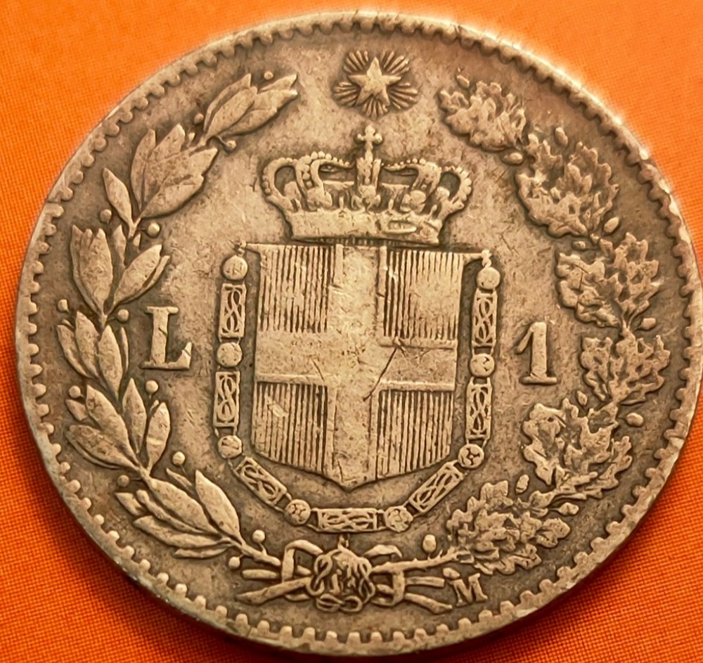 1 lira 1887 monete 1 lira 1887