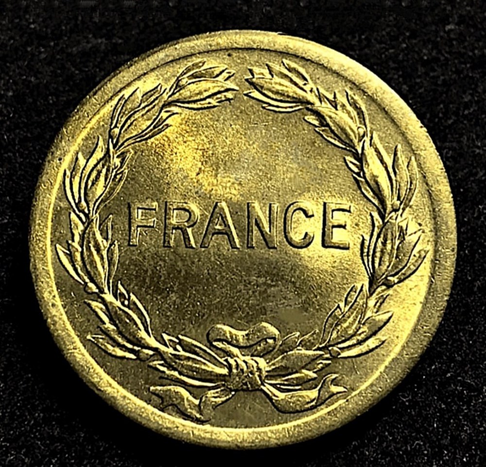 2 francs 1944 monnaies monde france 2 francs 1944
