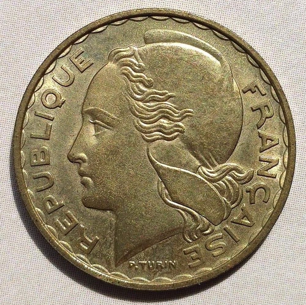 20 francs 1950 Turin pré-serie concours monnaies monde france 20 francs 1950 turin pre serie concours