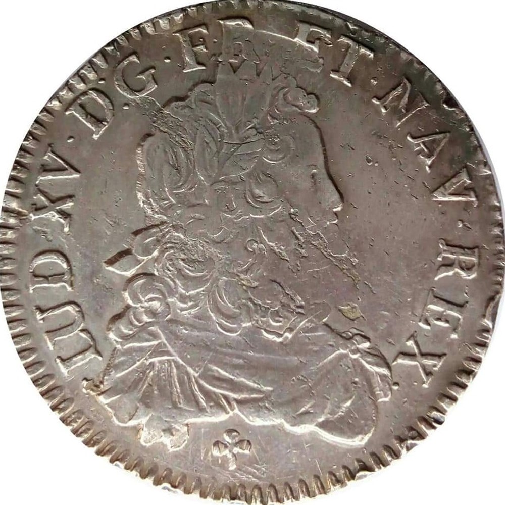 Écu 1720 H de France monnaies europe medievale royales ecu 1720 h de france