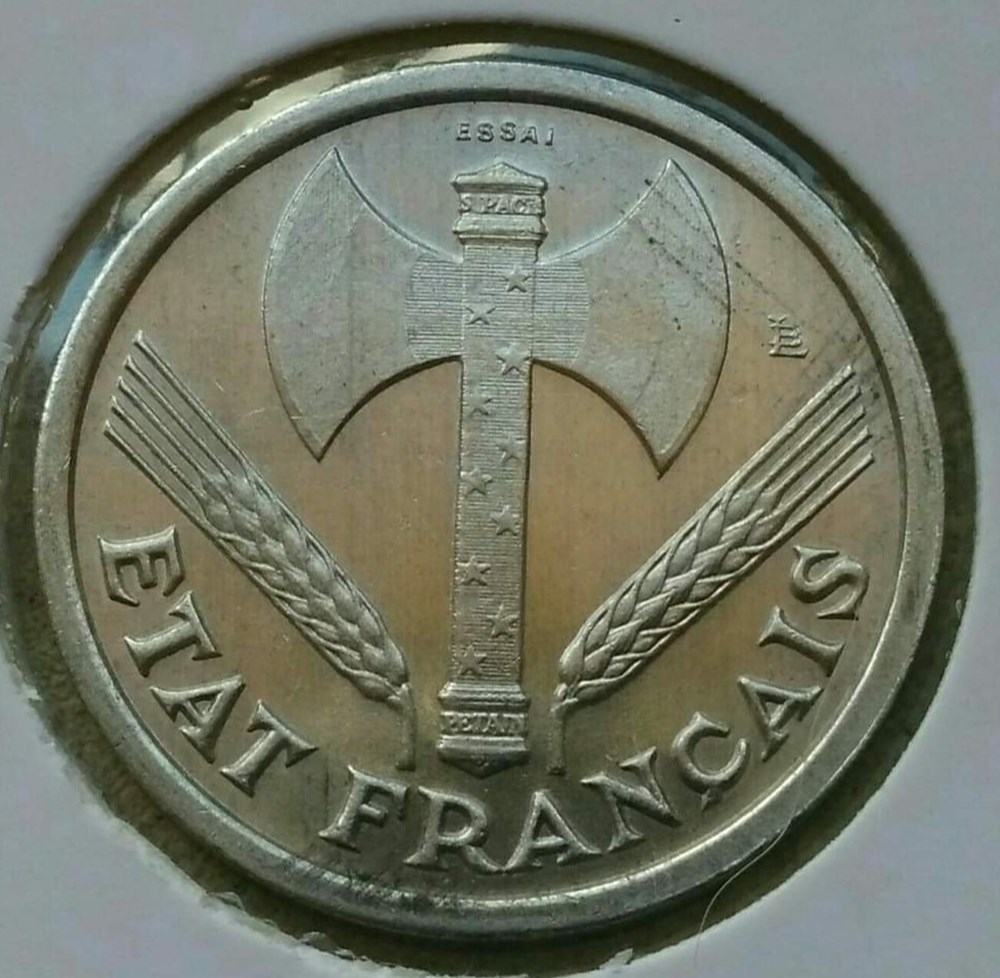 1 franc 1942 essai monnaies monde france 1 franc 1942 essai