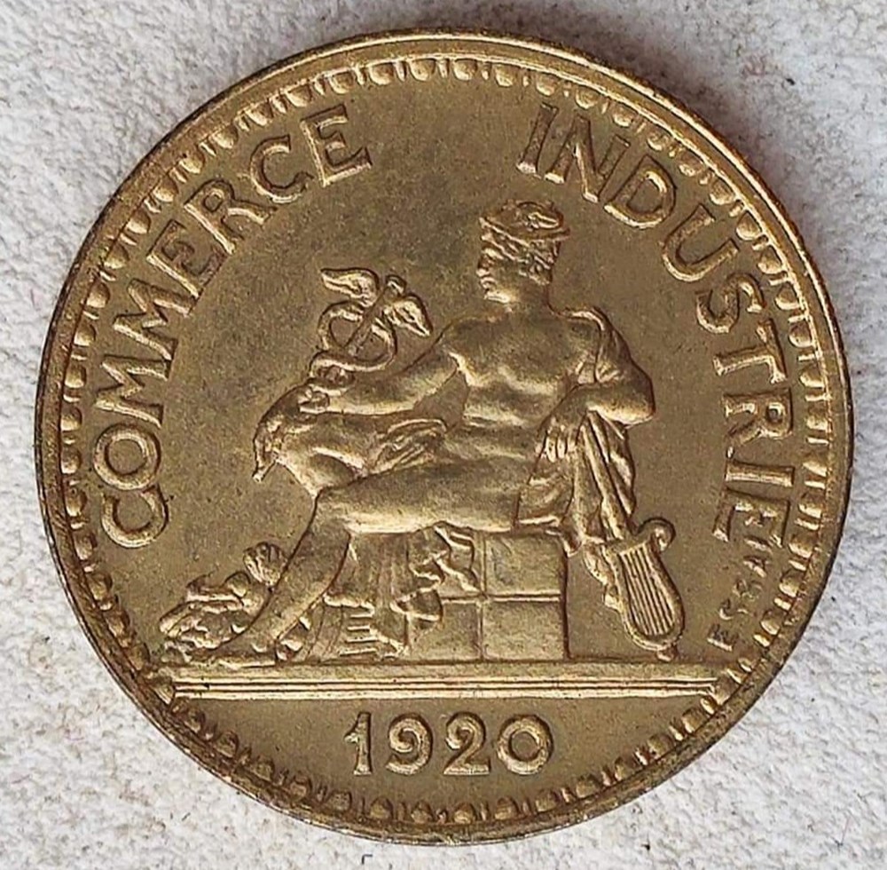 monnaies monde france 50 centimes 1920 essai piefort
